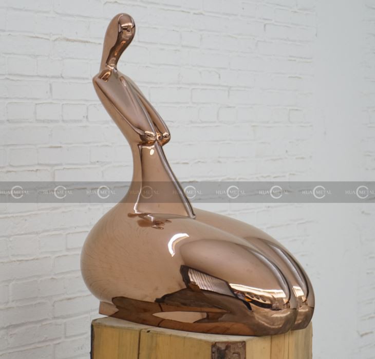 Galvanizirana skulptura od nehrđajućeg čelika